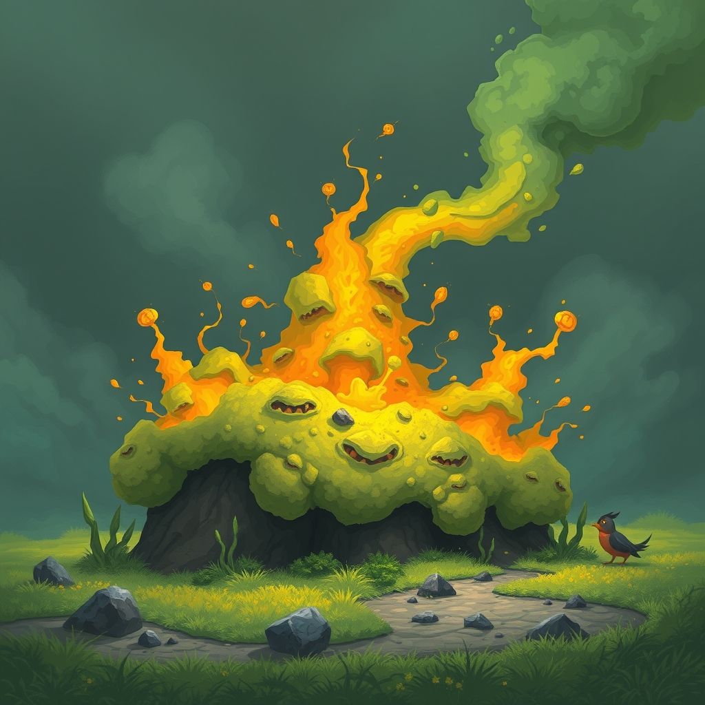 การออกแบบฉากที่ทำให้ 'Spermageddon' แตกต่าง